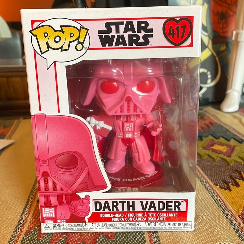 BNIB Darth Vader Vday Funko Pop